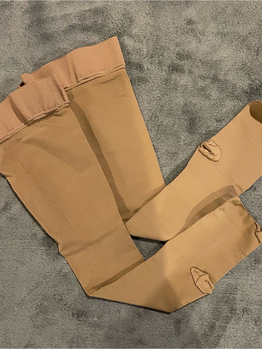 JOBST Relief Thigh High Compression Stockings 15-30mmHg Unisex Size XL Beige - Picture 2 of 13